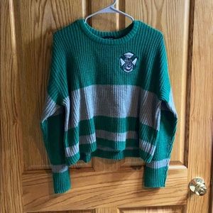 Slytherin cropped sweater